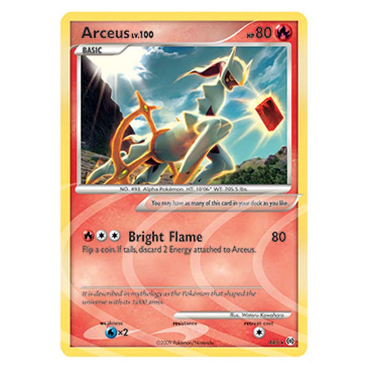 Pokemon - Platinum Arceus - Arceus - AR3