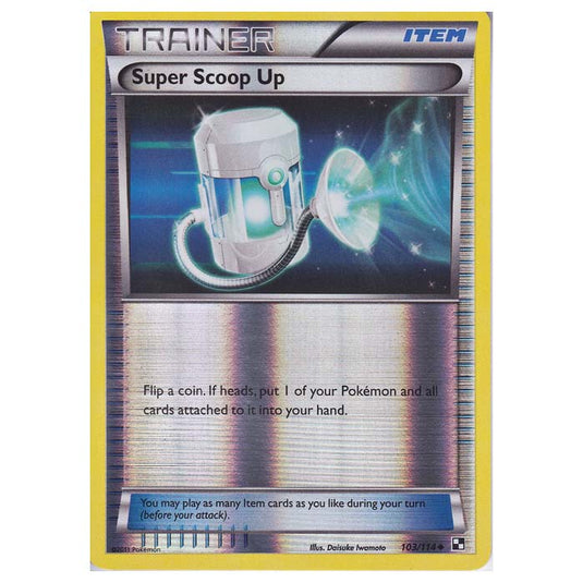 Pokemon - Black & White - (Reverse Holo) Super Scoop Up 103/114