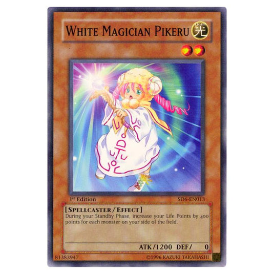 Yu-Gi-Oh! - Structure Deck - Spellcaster's Judgment - White Magician Pikeru (Common) SD6-EN013