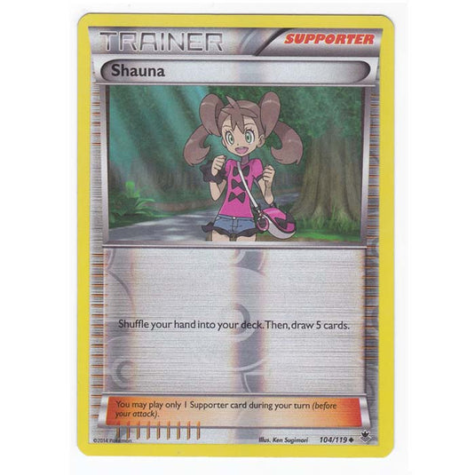 Pokemon - XY Phantom Forces - (Reverse Holo) - Shauna - 104/119