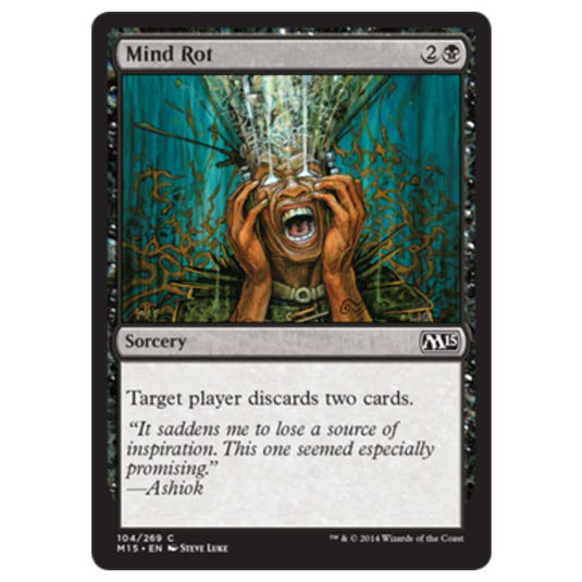 Magic the Gathering - M15 Core Set - Mind Rot - 104/269