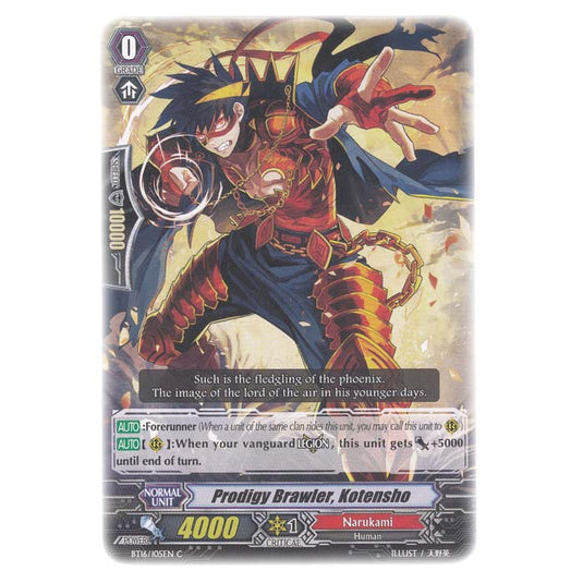 CFV - Legion Of Dragons & Blades - Prodigy Brawler Kotensho - 105/144