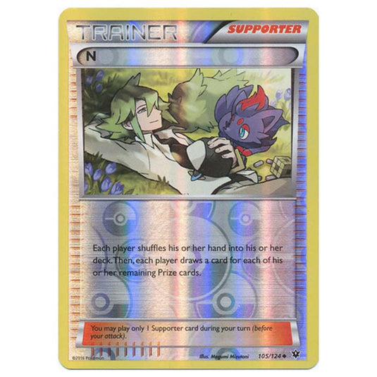 Pokemon - XY - Fates Collide (Reverse Holo) - N - 105/124