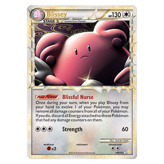 Pokemon - HGSS - Blissey - 106/123