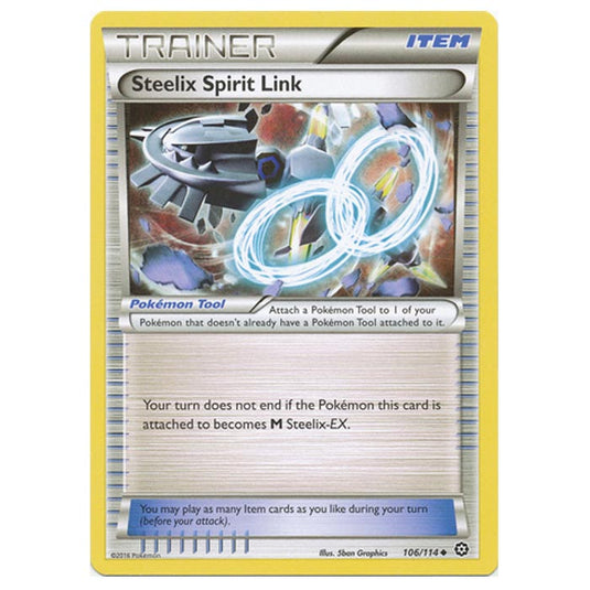 Pokemon - XY - Steam Siege - Steelix Spirit Link - 106/114