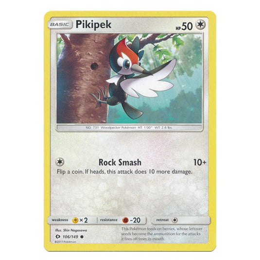 Pokemon - Sun & Moon - Base Set - Pikipek - 106/149