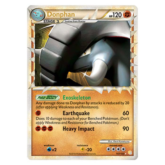 Pokemon - HGSS - Donphan - 107/123