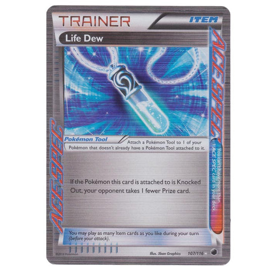 Pokemon - Black & White - Plasma Freeze - Life Dew - 107/116