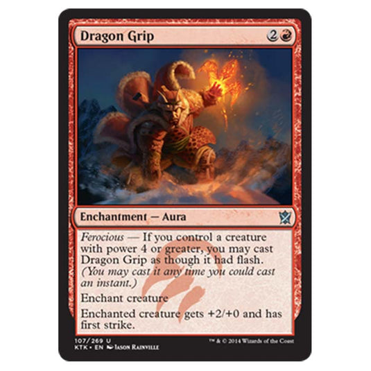 Magic the Gathering - Khans Of Tarkir - Dragon Grip - 107/269