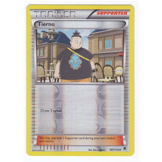 Pokemon - XY Phantom Forces - (Reverse Holo) - Tierno - 107/119