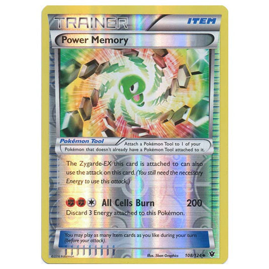 Pokemon - XY - Fates Collide (Reverse Holo) - Power Memory - 108/124