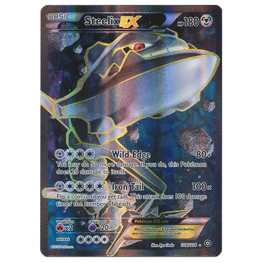 Pokemon - XY - Steam Siege - Steelix EX - Full Art - 108/114