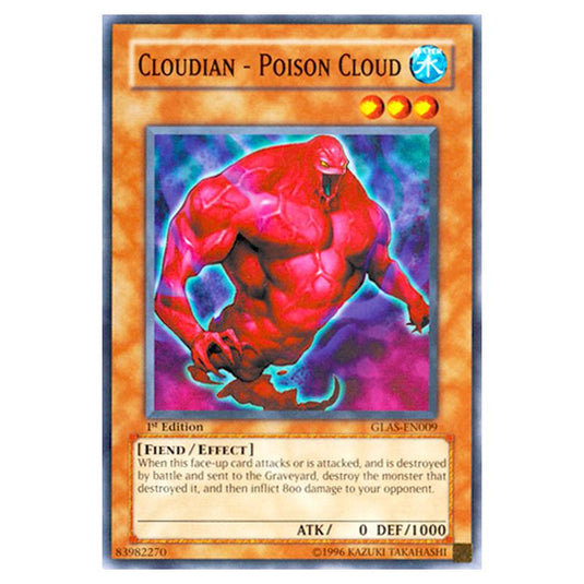 Yu-Gi-Oh! - Gladiator\'s Assault - Cloudian - Poison Cloud (Common) GLAS-EN009