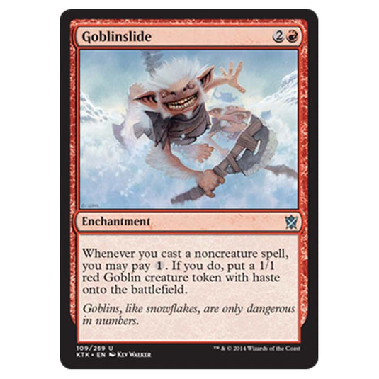 Magic the Gathering - Khans Of Tarkir - Goblinslide - 109/269