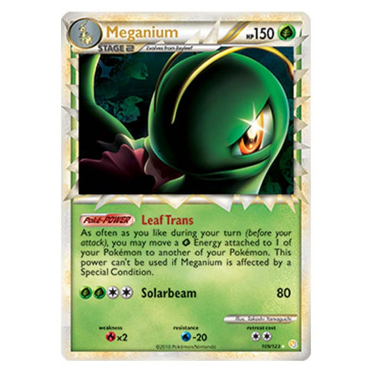 Pokemon - HGSS - Meganium - 109/123