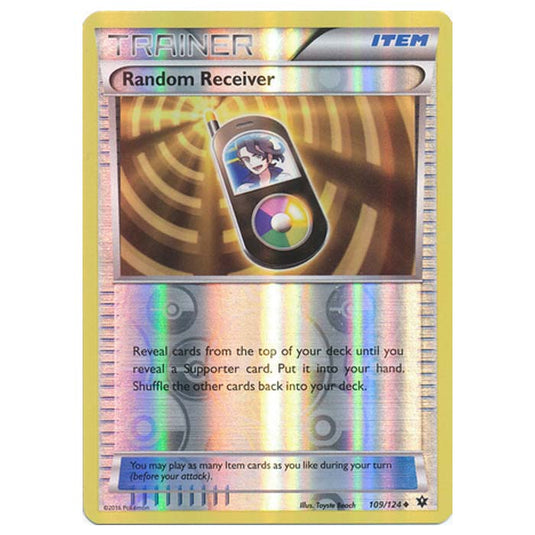 Pokemon - XY - Fates Collide (Reverse Holo) - Random Receiver - 109/124