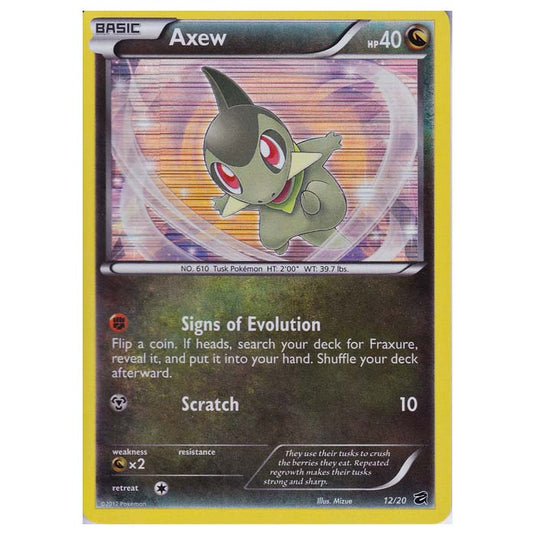 Pokemon - Dragon Vault - Axew - 12/20