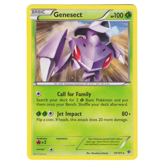 Pokemon - Black & White - Plasma Blast - Genesect - 10/101