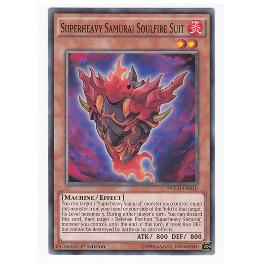 Yu-Gi-Oh! - The New Challengers - Superheavy Samurai Soulfire Suit - 10/99