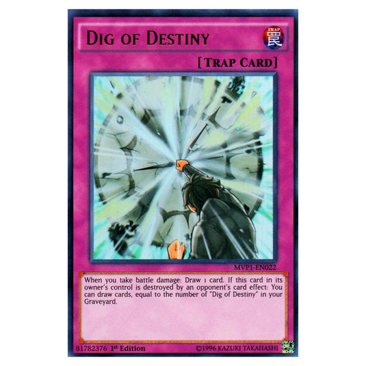 Yu-Gi-Oh! - Yu-Gi-Oh! The Dark Side of Dimensions Movie Pack - Dig of Destiny (Ultra Rare) MVP1-EN022