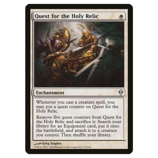 Magic The Gathering - Zendikar - Quest For The Holy Relic - 33/249 (Foil)