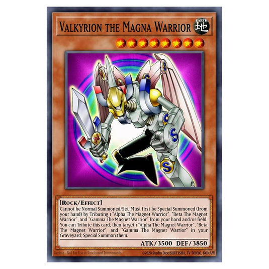 Yu-Gi-Oh! - Yugi's Legendary Decks - Valkyrion the Magna Warrior (Ultra Rare) YGLD-ENB01