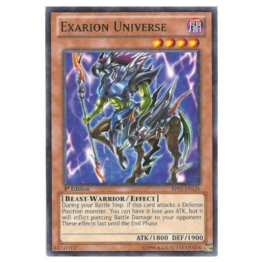 Yu-Gi-Oh! - Battle Pack - Epic Dawn - Exarion Universe (Starfoil Rare) BP01-EN126