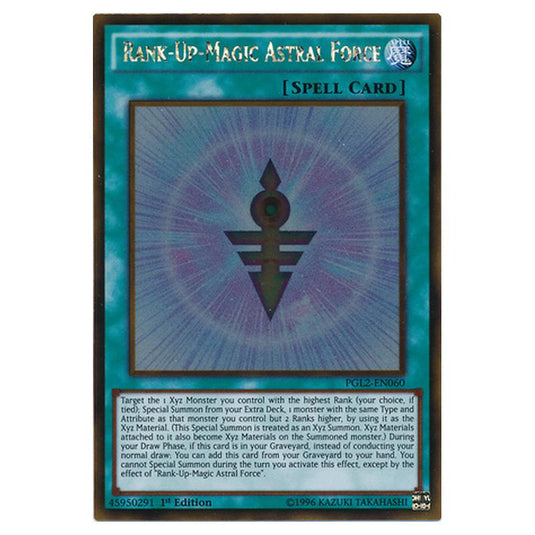 Yu-Gi-Oh! - Premium Gold - Return of the Bling - Rank-Up-Magic Astral Force (Gold Rare) PGL2-EN060