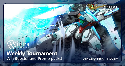 Gundam - Weekly Tournament - Sunday 1pm (11/01/26)