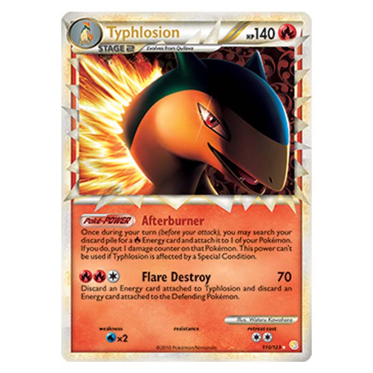 Pokemon - HGSS - Typhlosion - 110/123