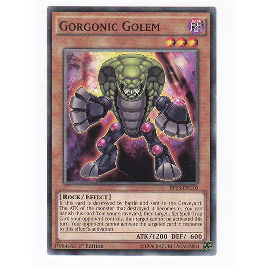 Yu-Gi-Oh! - Battle Pack 3 - Gorgonic Golem - 110/237