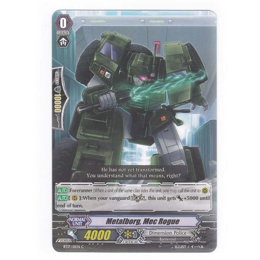 CFV - Blazing Perdition - Metalborg Mec Rogue - 111/144