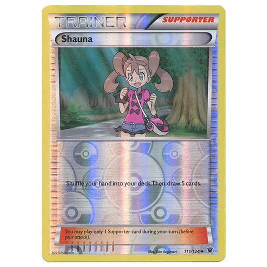 Pokemon - XY - Fates Collide (Reverse Holo) - Shauna - 111/124
