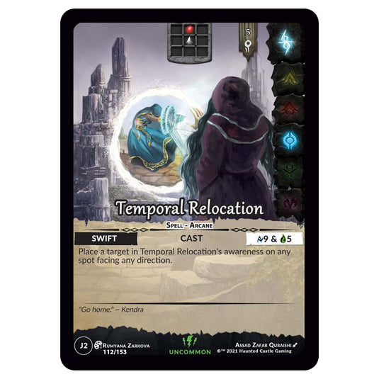 Genesis Battle of Champions - Welcome to Jaelara - Temporal Relocation (Uncommon) J2112