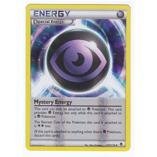 Pokemon - XY Phantom Forces - (Reverse Holo) - Mystery Energy - 112/119