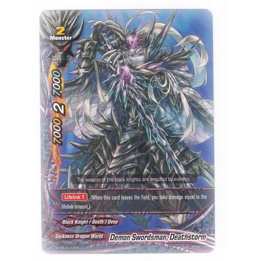 Future Card Buddyfight - Break To The Future - Demon Swordsman Deathstorm - 112/135