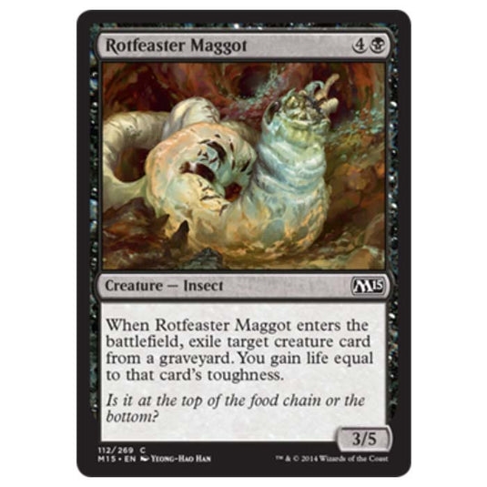 Magic the Gathering - M15 Core Set - Rotfeaster Maggot - 112/269