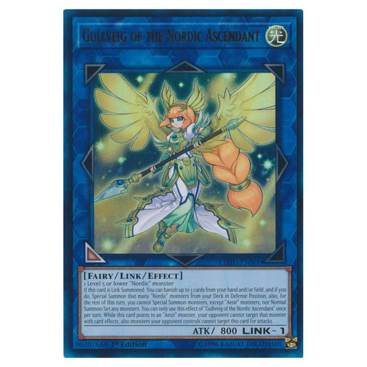 Yu-Gi-Oh! - Legendary Hero Decks - Gullveig of the Nordic Ascendant (Ultra Rare) LEHD-ENB00