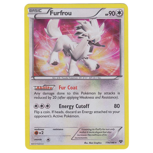 Pokemon - XY Base Set - Furfrou - 114/146