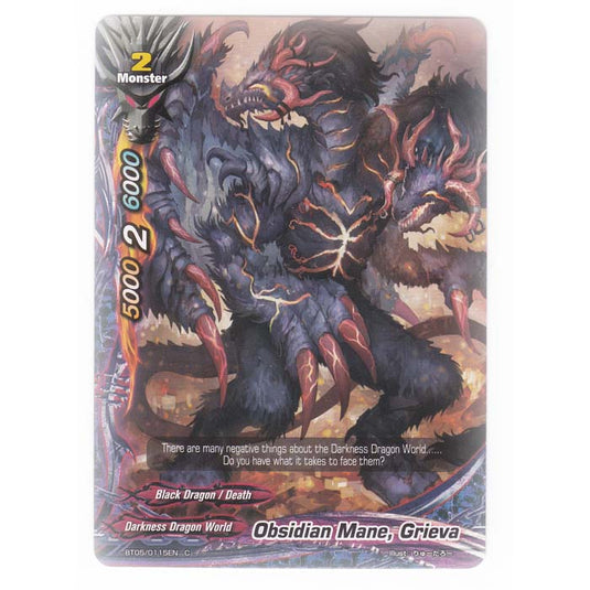 Future Card Buddyfight - Break To The Future - Obsidian Mane Grieva - 115/135