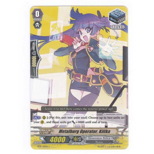 CFV - Blazing Perdition - Metalborg Operator Kilika - 115/144