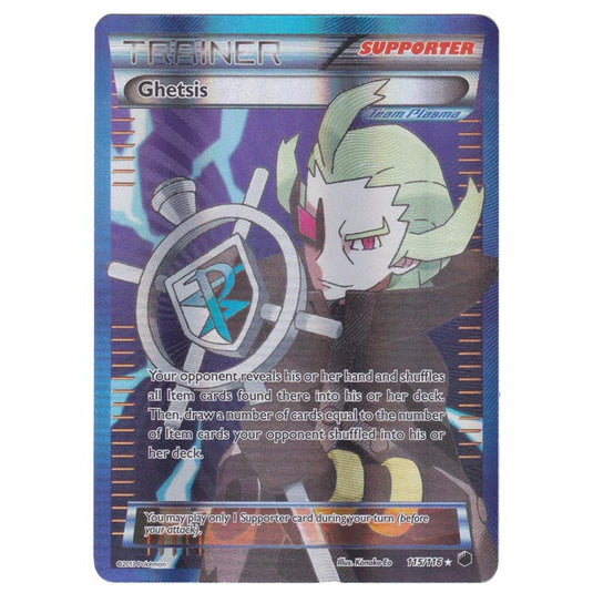 Pokemon - Black & White - Plasma Freeze - Ghetsis - 115/116