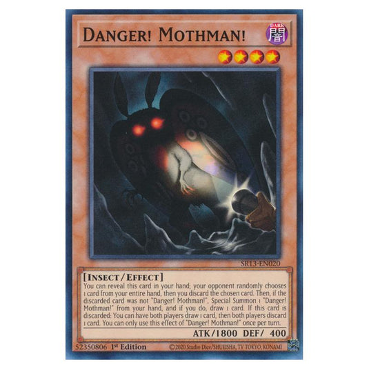 Yu-Gi-Oh! - Structure Deck - Dark World - Danger! Mothman! (Common) SR13-EN020