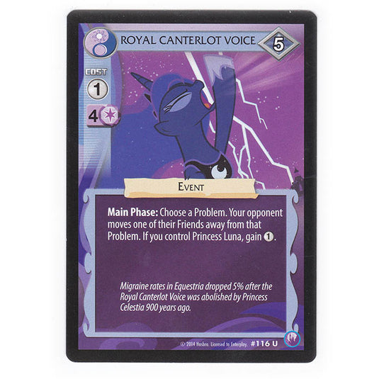 MLP - Canterlot Nights - ROYAL CANTERLOT VOICE - 116/203