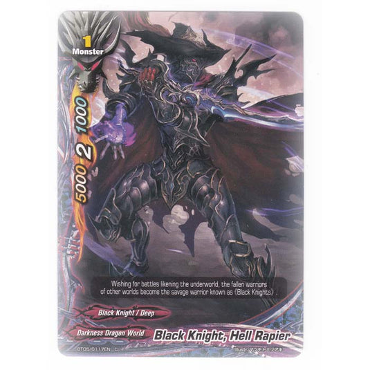 Future Card Buddyfight - Break To The Future - Black Knight Hell Rapier - 117/135
