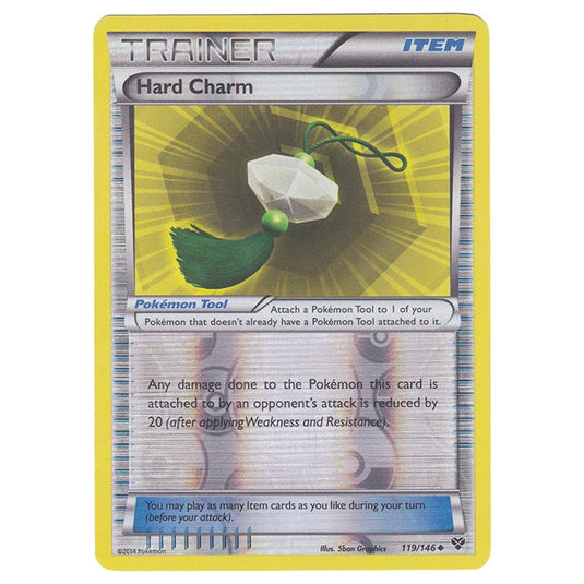 Pokemon - XY Base Set - (Reverse Holo) Hard Charm - 119/146