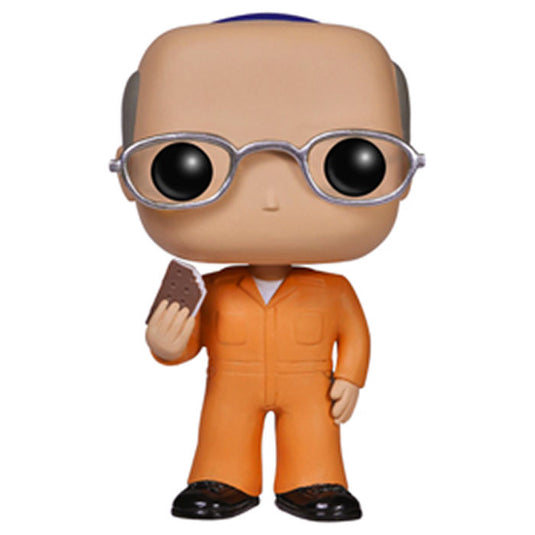 Funko POP! - Arrested Development - #119 George Bluth Sr. in Prison Outfit Figure