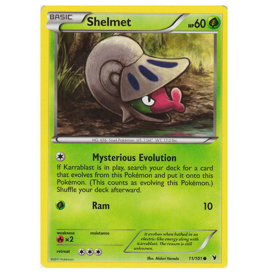 Pokemon - Black & White - Noble Victories - Shelmet 11/101