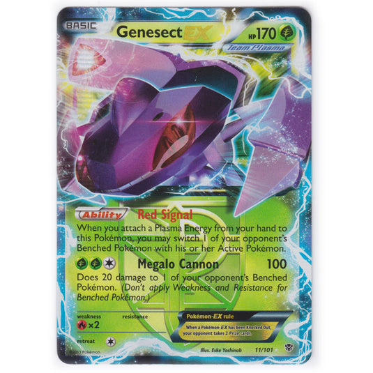 Pokemon - Black & White - Plasma Blast - Genesect-EX - 11/101