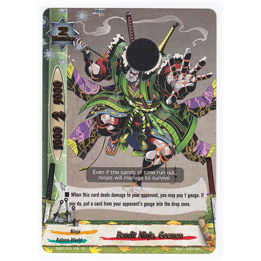 Future Card Buddyfight - Immortal Entities - Bandit Ninja, Goemon - 11/48